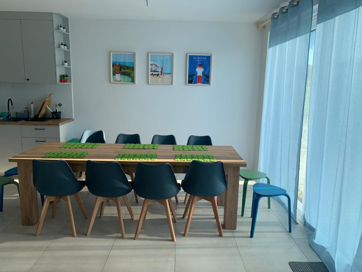 Dom Nad Morzem Z Jacuzzi 10 Osob Morze Przygod Villa Mieroszyno Exteriör bild
