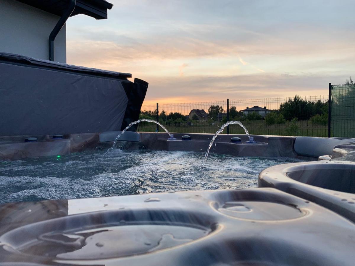 Dom Nad Morzem Z Jacuzzi 10 Osob Morze Przygod Villa Mieroszyno Exteriör bild